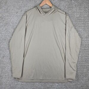 Eberlestock Mens Cascade Performance Hoody Dry Earth Tan Sun Hooded Shirt 2XL